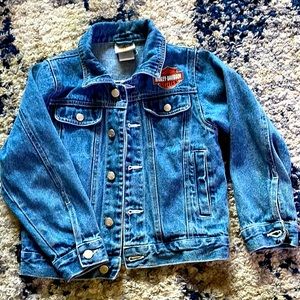 Kids Harley Davidson Denim jacket